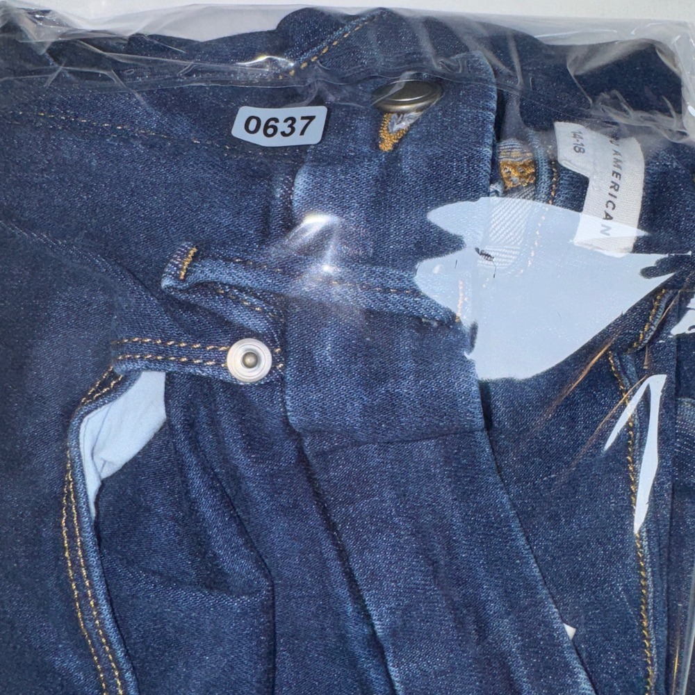 Good American Always Fits Good Waist Skinny Jeans Blue821 Size 14-18 GW226T - Picture 11 of 11